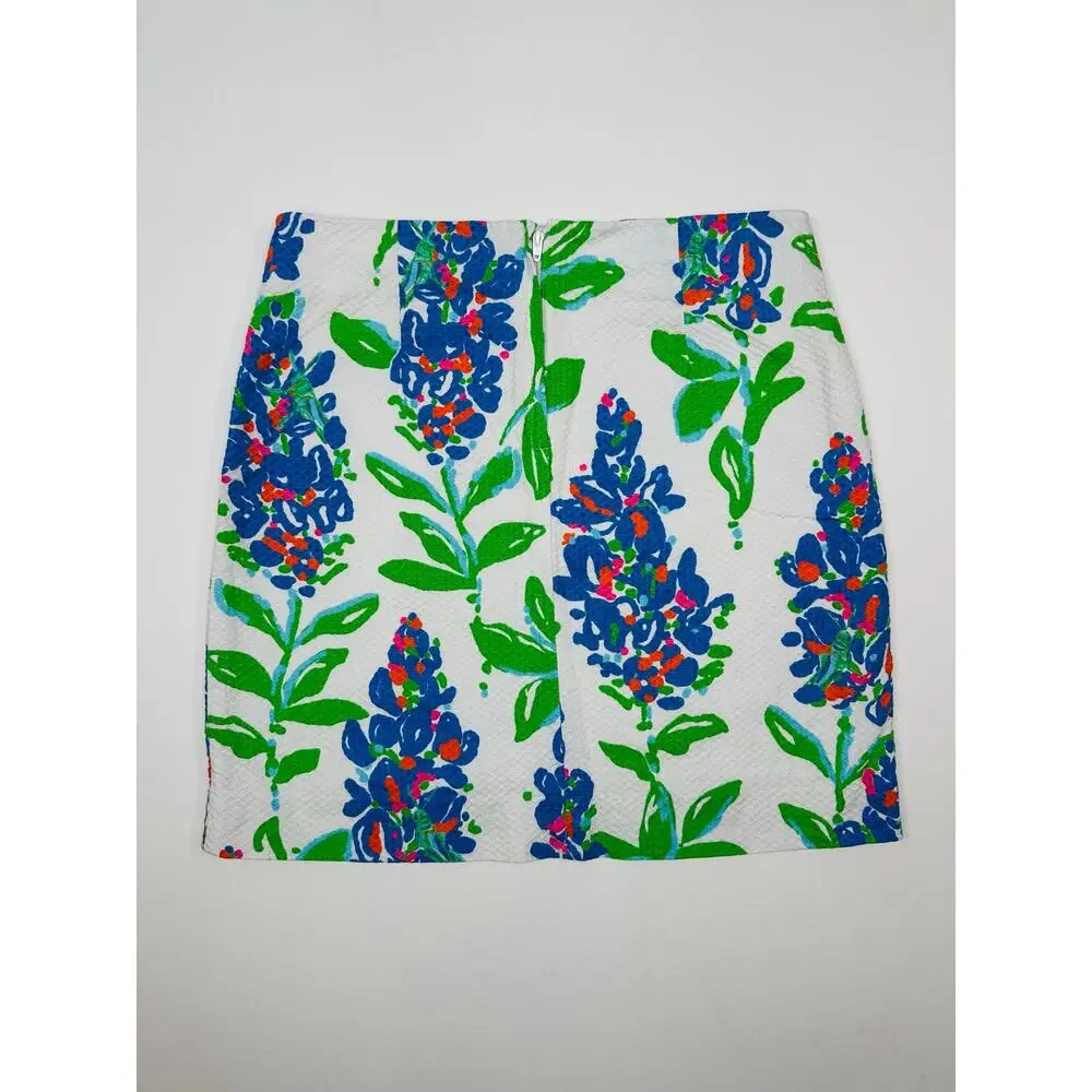 Lilly Pulitzer Lynnie Honeycomb Pique Mini Skirt Size 0